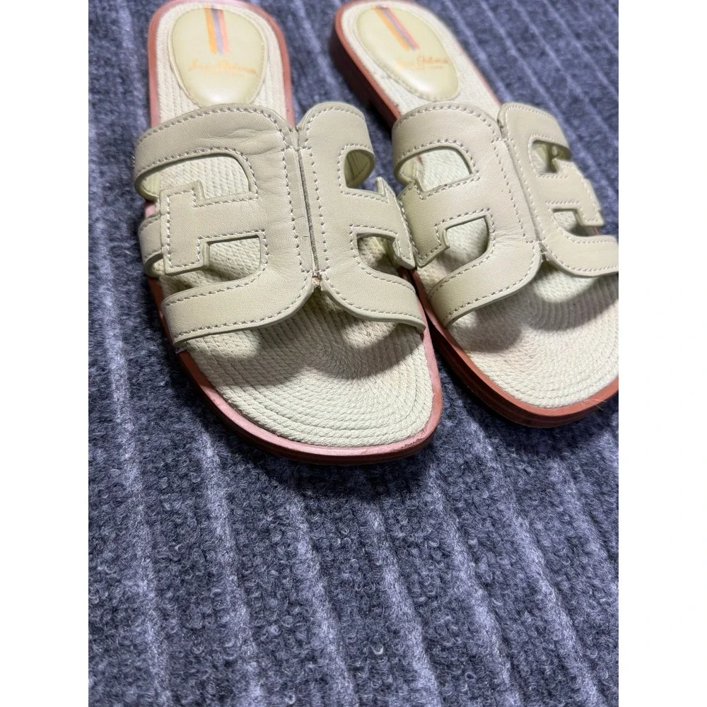 Sam Edelman Bay 21 Slip On 8 Pastel Green Summer Coastal Vacation Preppy